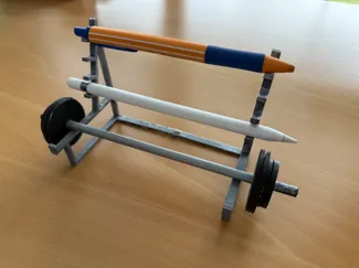 Pen Holder Gym