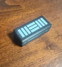 0.2mm layer, 3 walls, 15% infill, ironing top surfaces