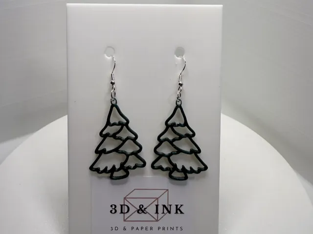 Christmas Tree Earrings/keychain