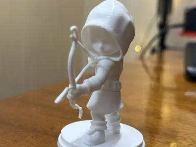 Elf ranger miniature