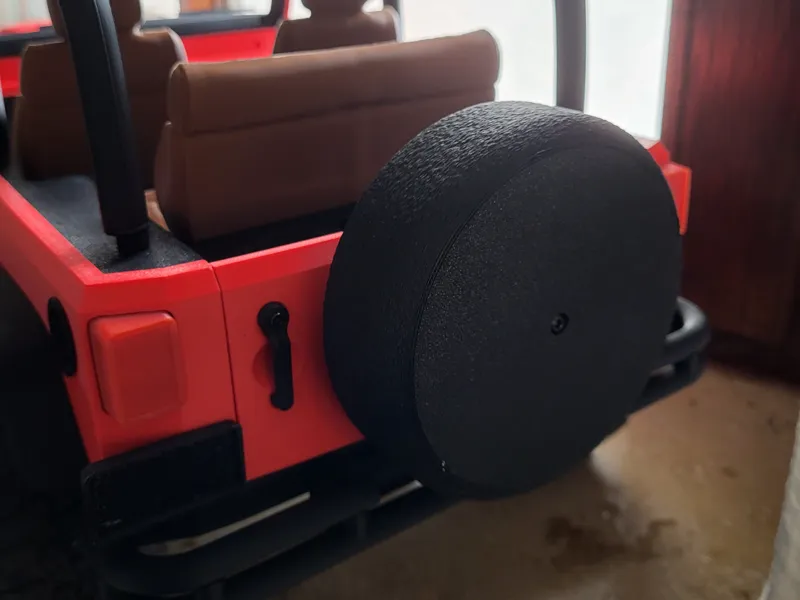 Rancher Ersatzreifen atrappe für Modell 1/ 2 / 6