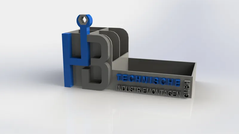 Desk Organizer - Custom for customer with Logo