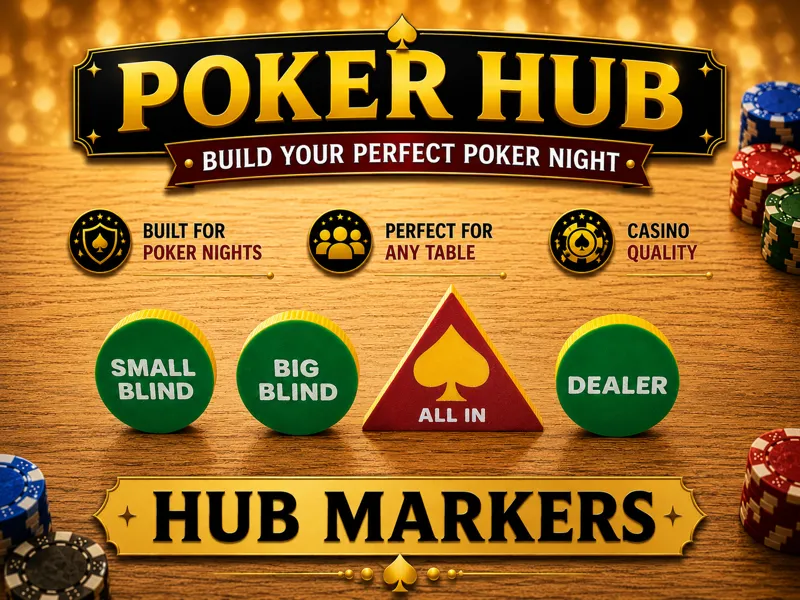 Poker Hub Markers