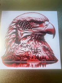 Aigle américain patriotique - Hueforge — photo 3