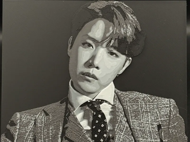 J-Hope BTS HueForge