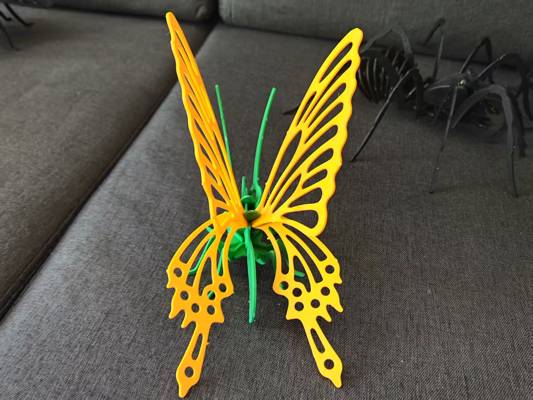 Miniatura 6 do modelo 3D 昆虫3D拼图套卡
