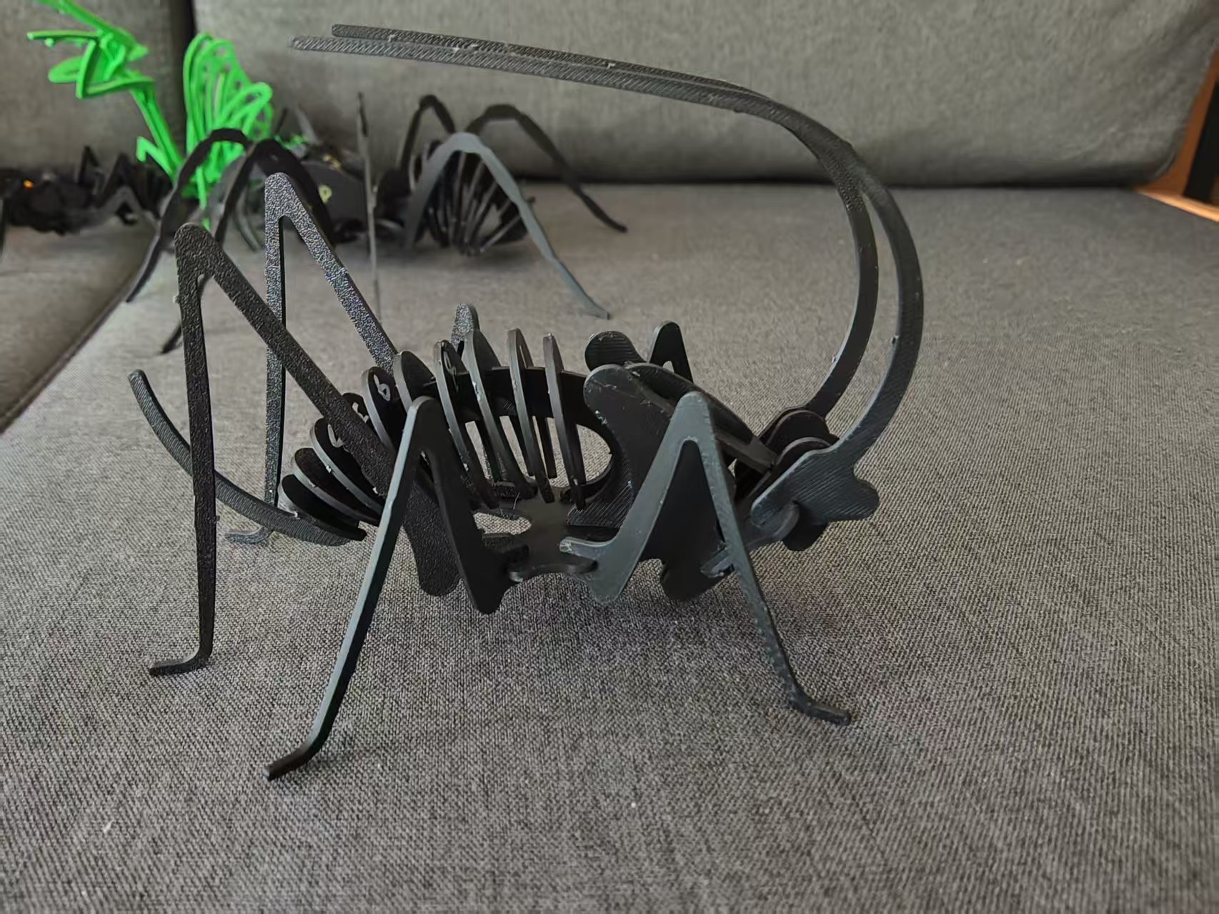Miniatura 4 do modelo 3D 昆虫3D拼图套卡