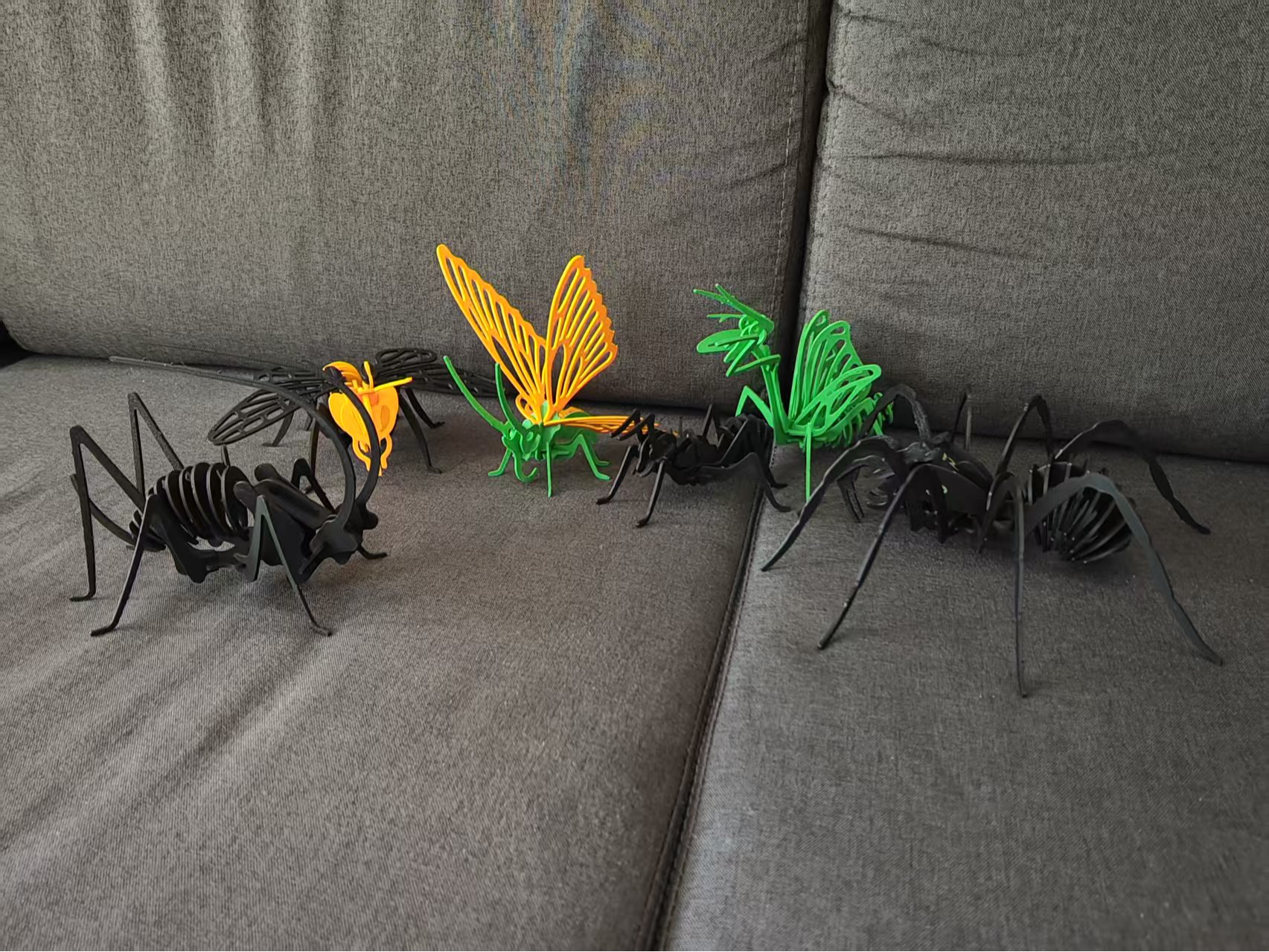 昆虫3D拼图套卡
