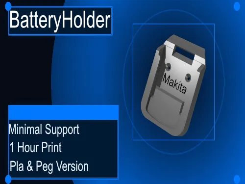 Makita Battery Holder - Mount
