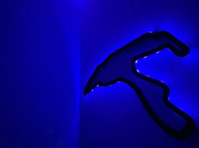 Spa-Francorchamps Wall Art With Backlight