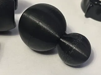 Ram Mount 1" 1 inch ball mount to 17mm ball