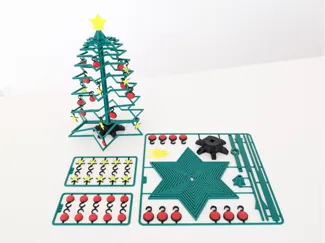 Mini Christmas Tree - Card Kit | Multi-Color (AMS)