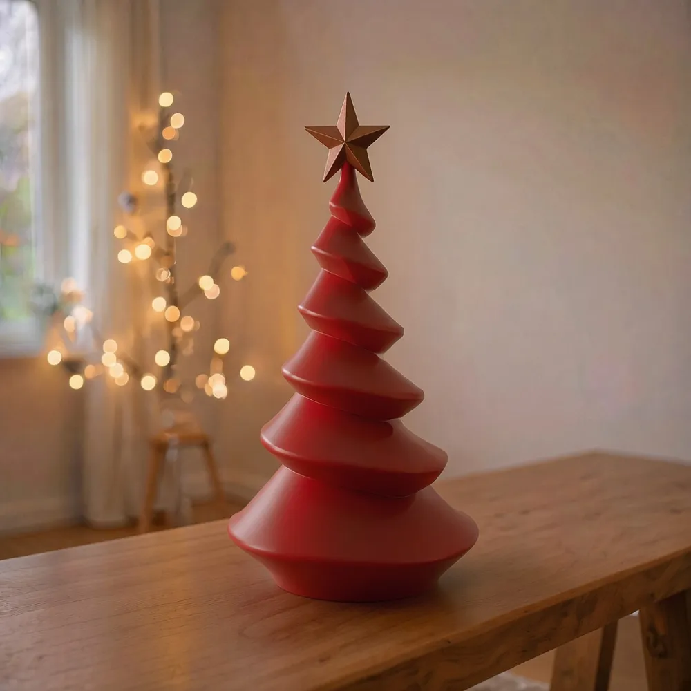 Modern christmas tree - Free 3D Print Model - MakerWorld