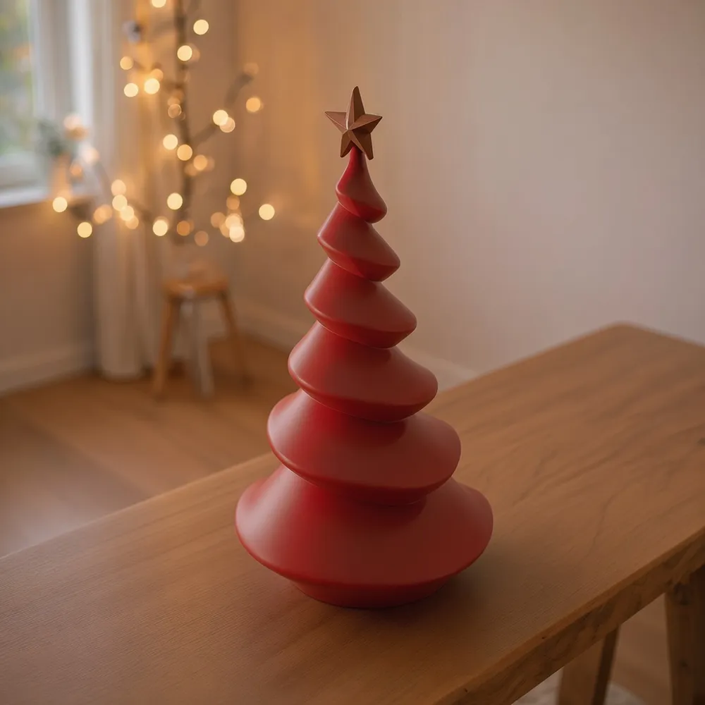 Modern christmas tree - Free 3D Print Model - MakerWorld