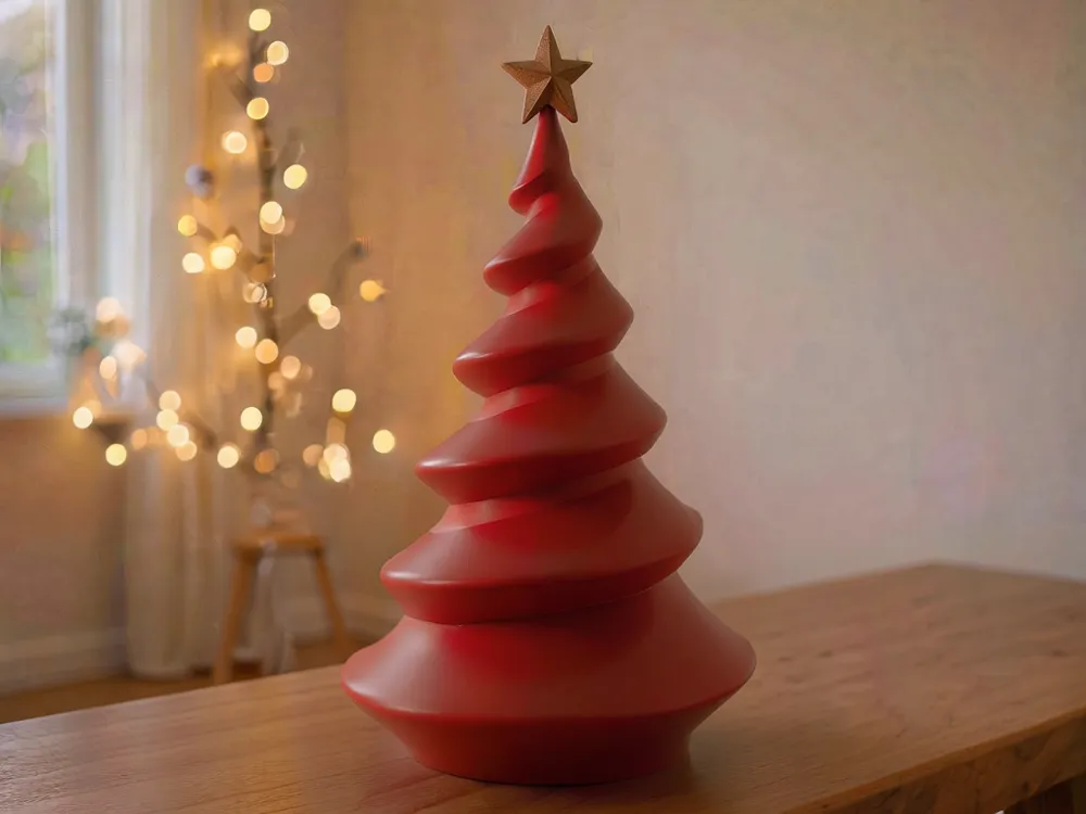Modern christmas tree - Free 3D Print Model - MakerWorld