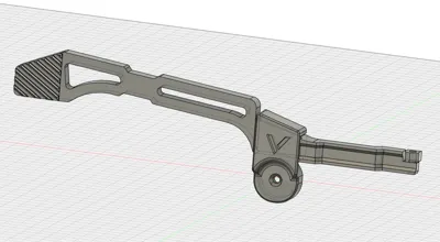 Short Sword Magazine Release Extension