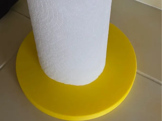 Kitchen towel holder for big roll