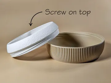 Letrero o emblema decorativo: Pistachio Bowl 8 (Threaded) — vista de referencia 5