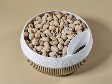 Letrero o emblema decorativo: Pistachio Bowl 8 (Threaded) — vista de referencia 3