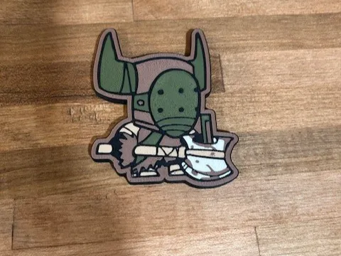 Castle Crashers Magnet - Barbarian