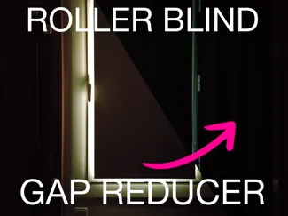 Blackout Roller Blind Light Gap Reducer