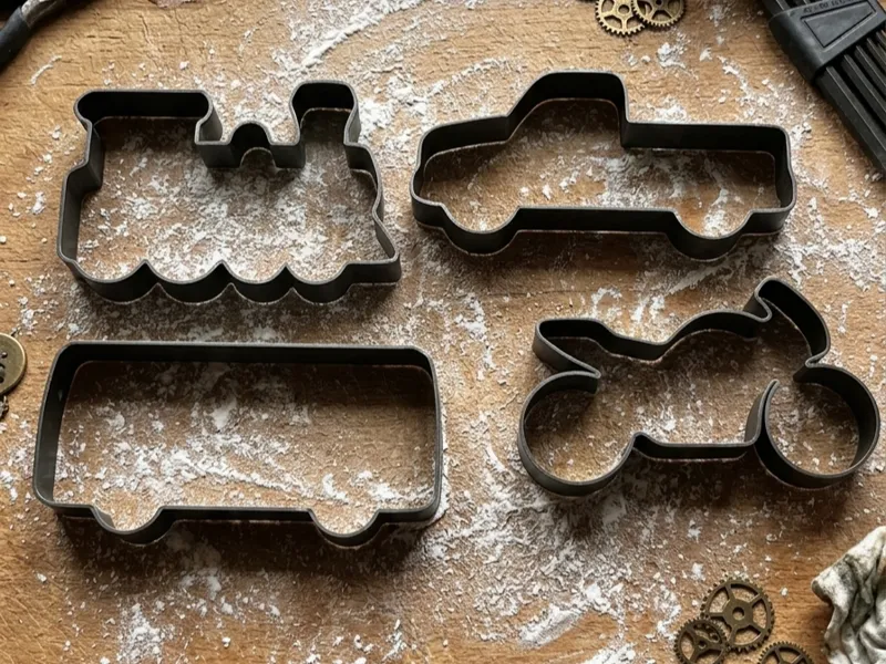 Set of Vehicles cookie cutter