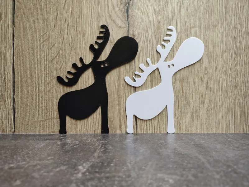 Moose 2D Wallart