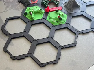 Catan Game - Magnet-free Frame for board setup