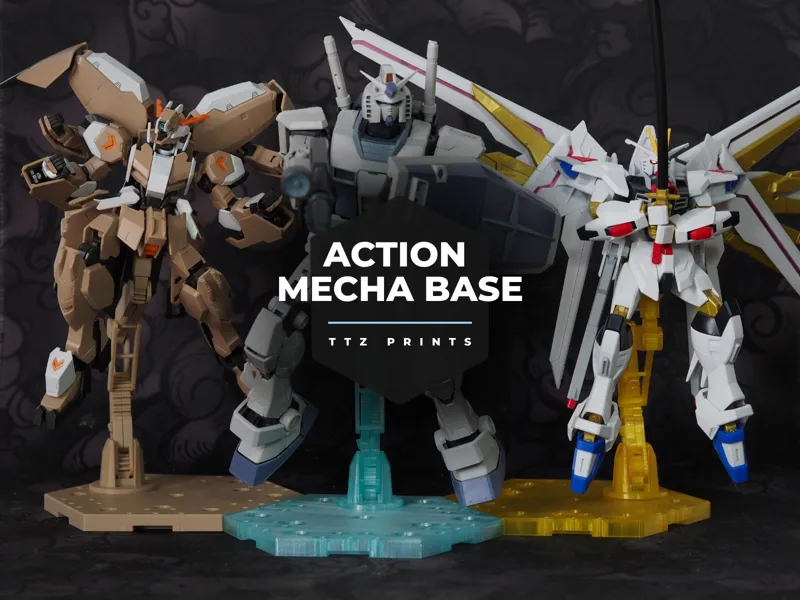 Action Mecha Base 5 for Gunpla Gundam HG RG MG