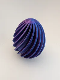 Œuf de Pâques décoratif à socle — photo 2
