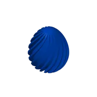 Œuf de Pâques décoratif à socle — photo 3