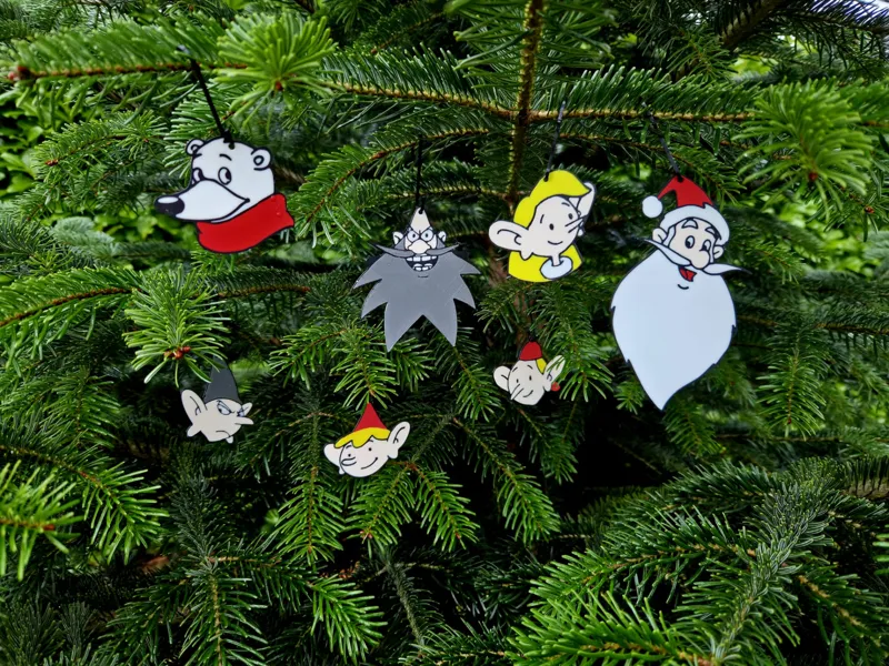 Secret World of Santa Ornaments