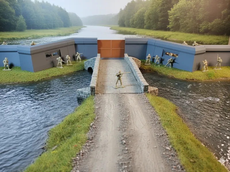 Army Men Sea Wall (Vehicle Gate)