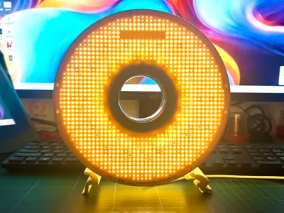 Full Spool Desk Lamp 