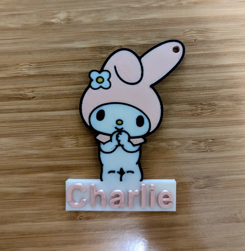 My Melody customizable name