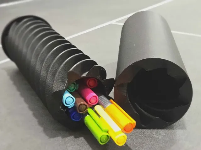 Sleek Twisty Pencil Case