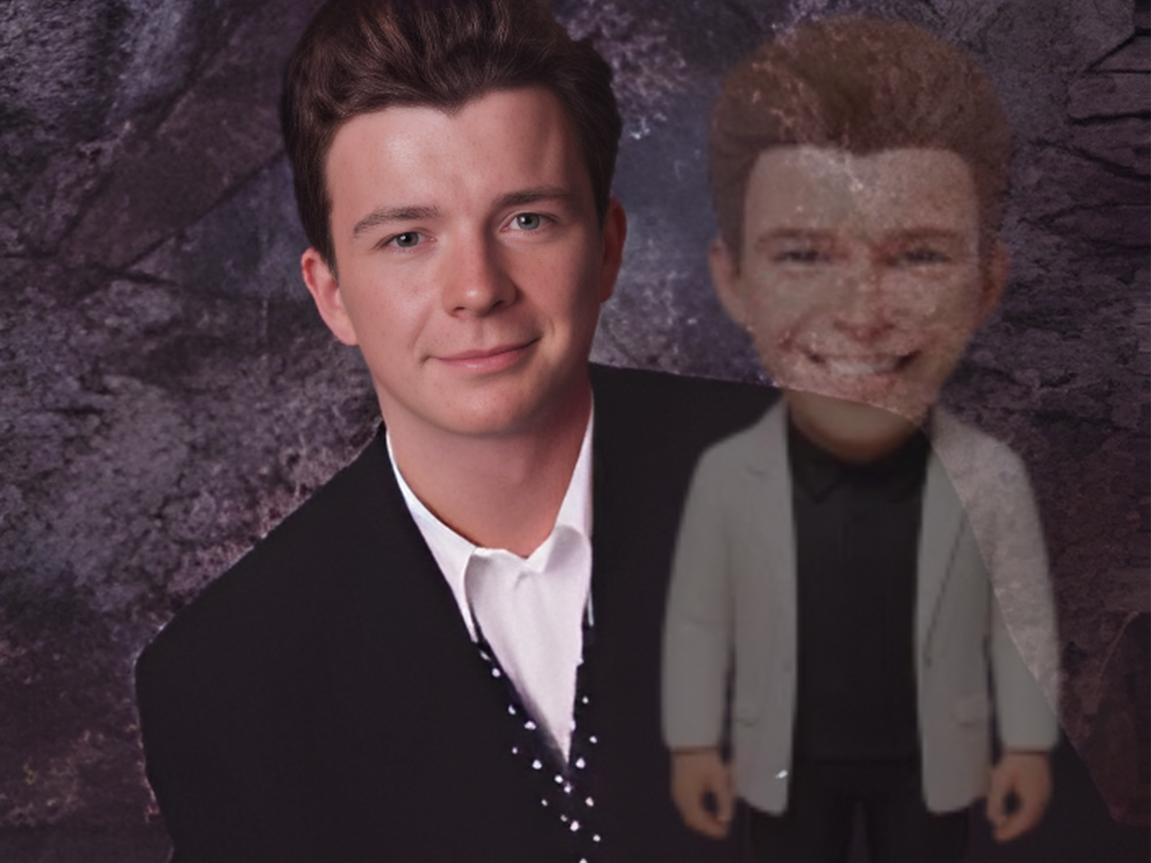 Rick Astley Figurine