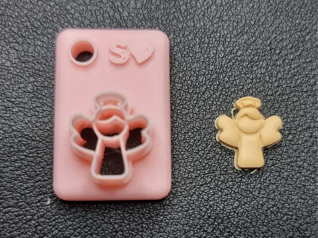 Polymer Clay Earring Cutter – Angel