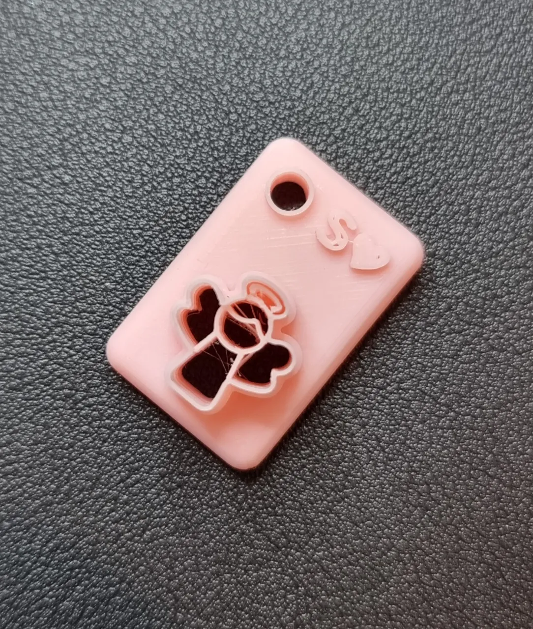 Polymer Clay Earring Cutter – Angel view 4