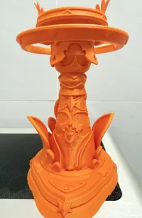 一体打印（支撑很多）