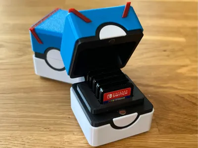Nintendo Switch 2&1 Game Case - Great Ball Edition