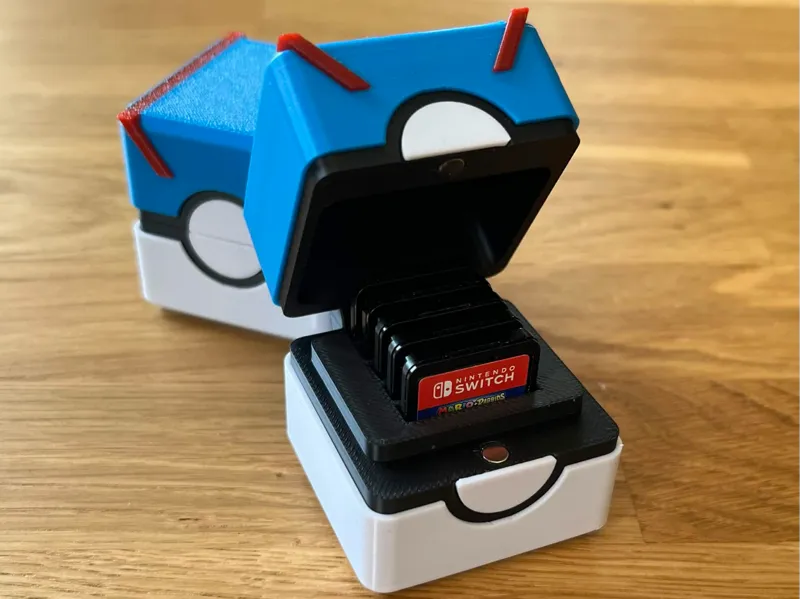 Nintendo Switch 2&1 Game Case - Great Ball Edition