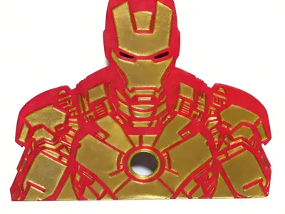 Iron Man (Window Decal, Badge, Bookmark, Pendant, Car Decal)