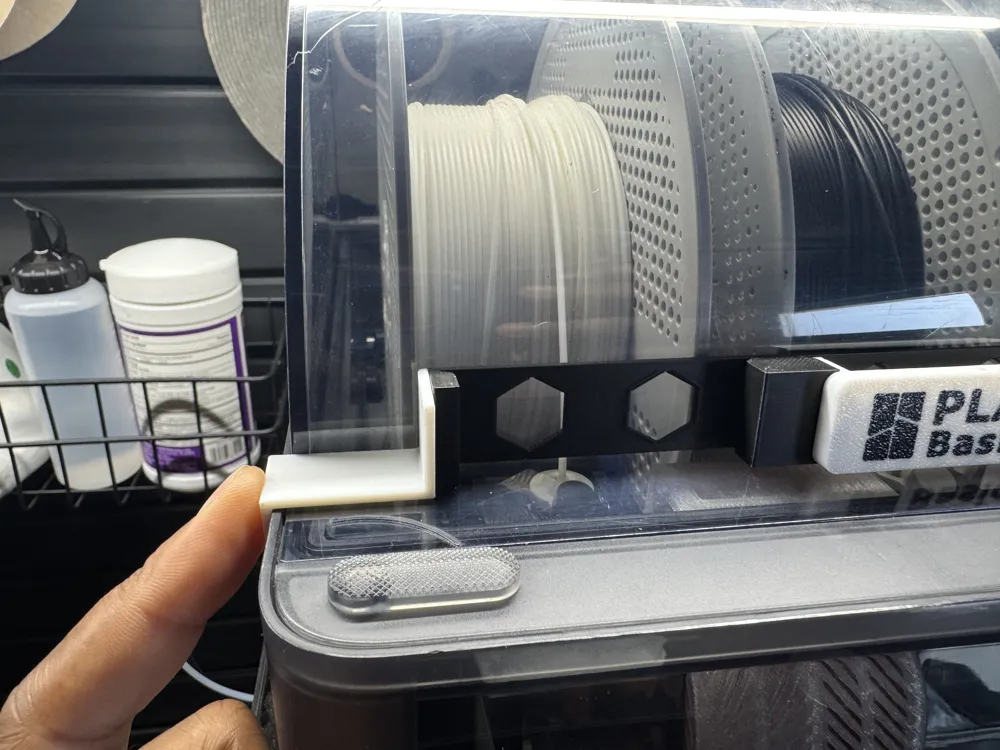 AMS Filament Clip Label Holder - Free 3D Print Model - MakerWorld