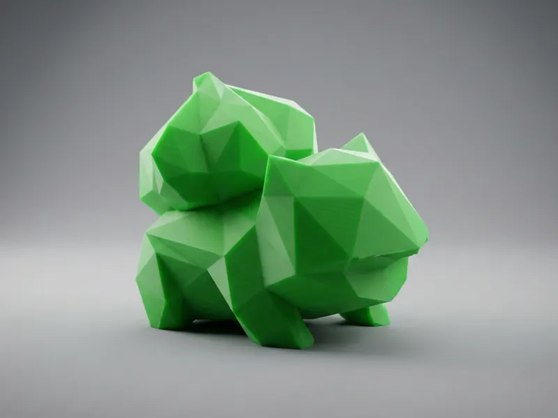 Bulbasaur Low Poly