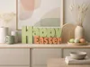Happy Easter EN 20 x 8x 1,5cm - 3D Sign Lettering Text