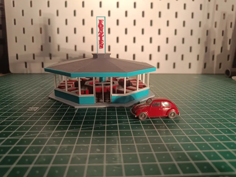 Fonzies Vintage Drive in Cafe in H0