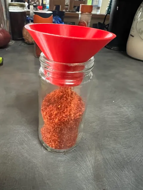 Spice Refill Funnel by ManxSteve - MakerWorld