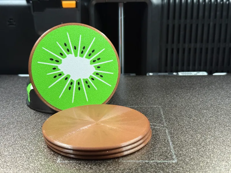 Kiwi coasters