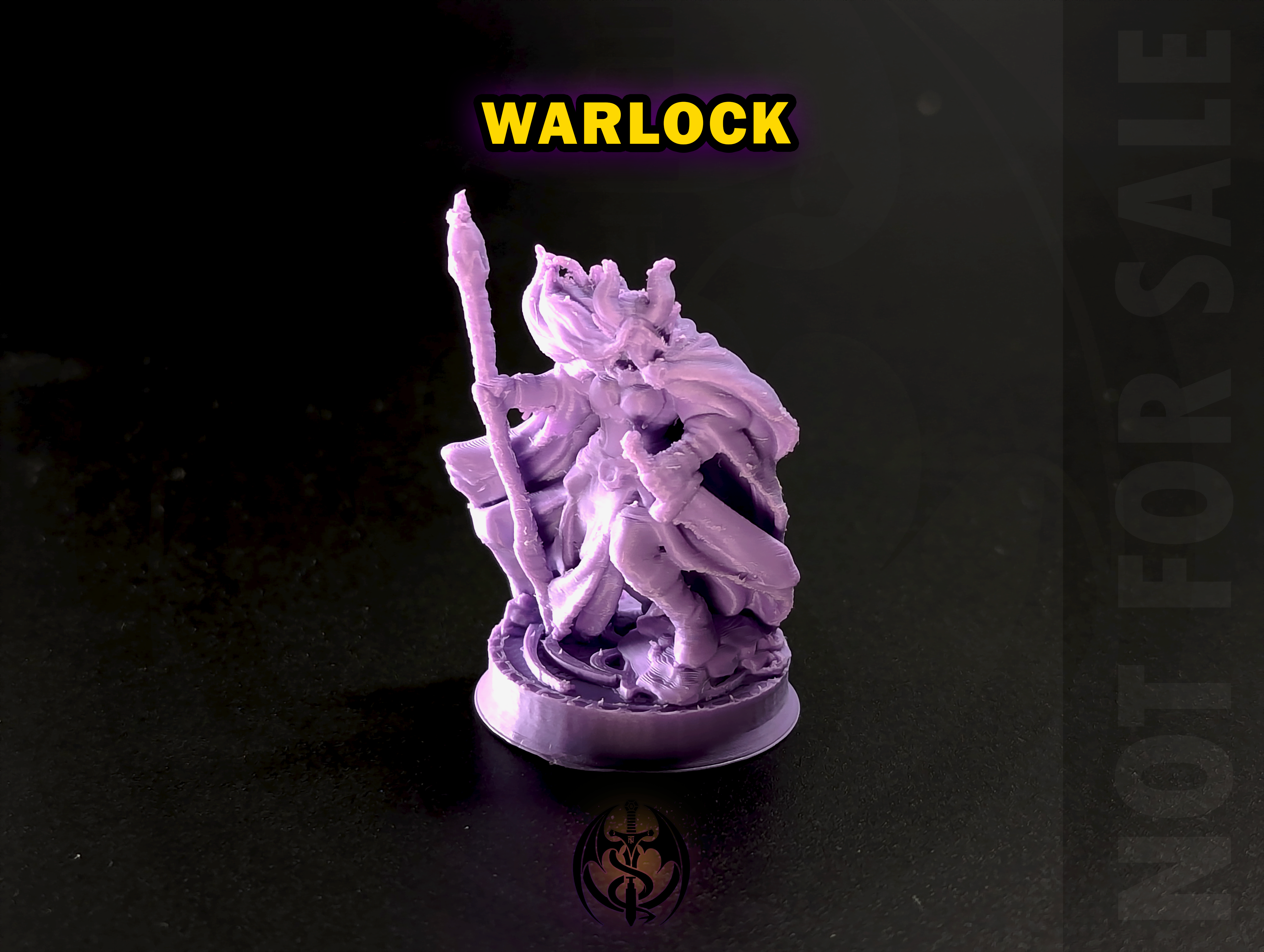 6 Supportless Female Tiefling D&D Classes - 32mm — 11